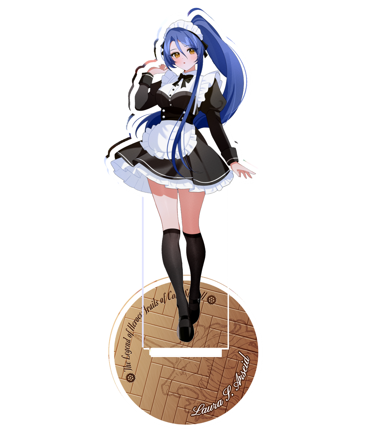 (BACK-ORDER) The Legend of Heroes: Trails of Cold Steel II Officially Licensed Laura S. Arseid Maid Standee