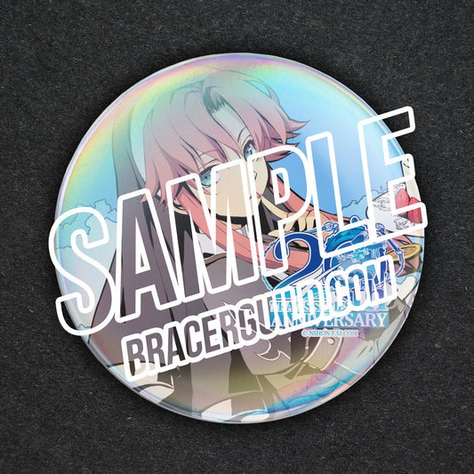 The Legend of Heroes: Trails Series 20th Anniversary -Revival- Ries Argent Can Badge