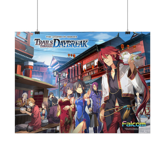 The Legend of Heroes: Trails through Daybreak - Ending Art: On The Streets - Officially Licensed Premium Art Print