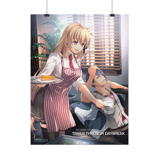 The Legend of Heroes: Trails through Daybreak - HOTSHOT: Van and Agnès Claudel - Officially Licensed Premium Art Print