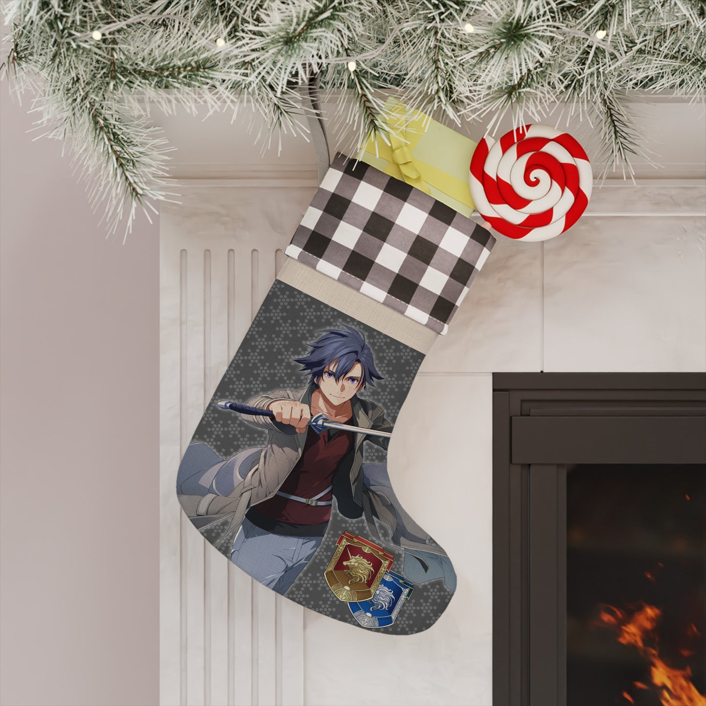 The Legend of Heroes: Trails beyond the Horizon Official Christmas Stocking — Rean Schwarzer
