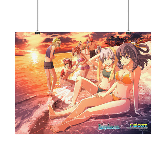 The Legend of Heroes: Trails to Azure - Sunset on the Beach - Officially Licensed Premium Art Print