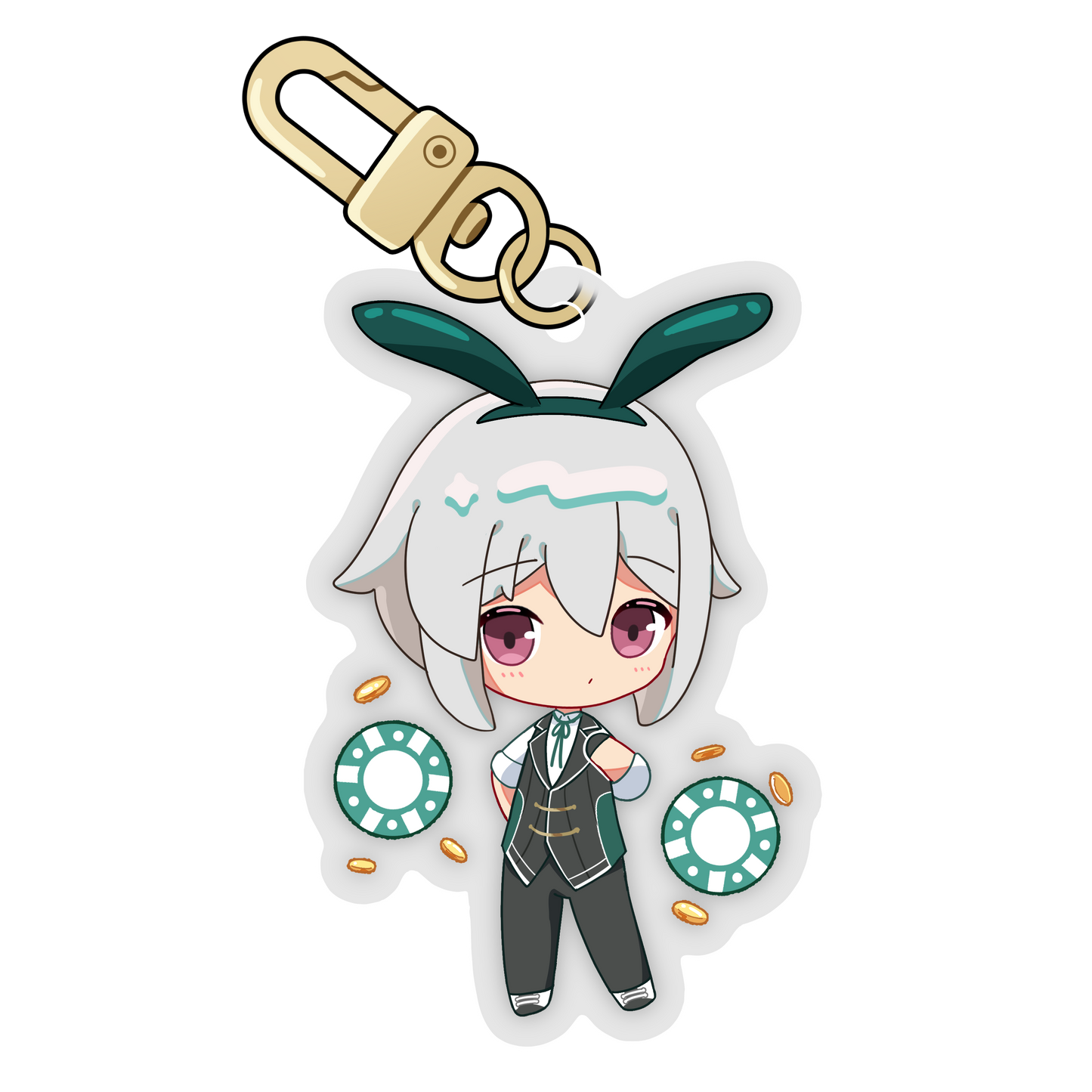 (PRE-ORDER) The Legend of Heroes: Trails beyond the Horizon -- Bunny Epoxy Keychains