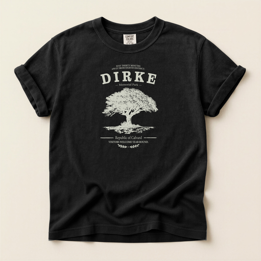 Trails Series Officially Licensed Dirke Memorial Park T-Shirt
