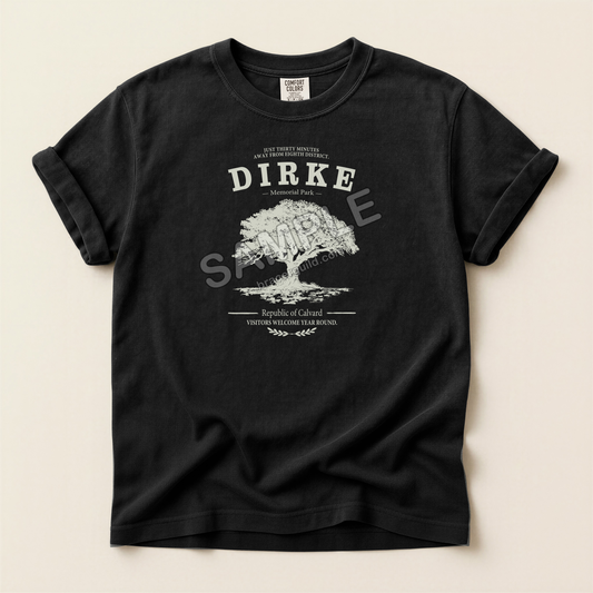 Trails Series Officially Licensed Dirke Memorial Park T-Shirt