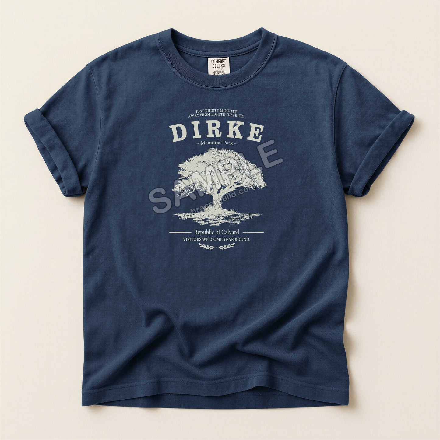 Trails Series Officially Licensed Dirke Memorial Park T-Shirt