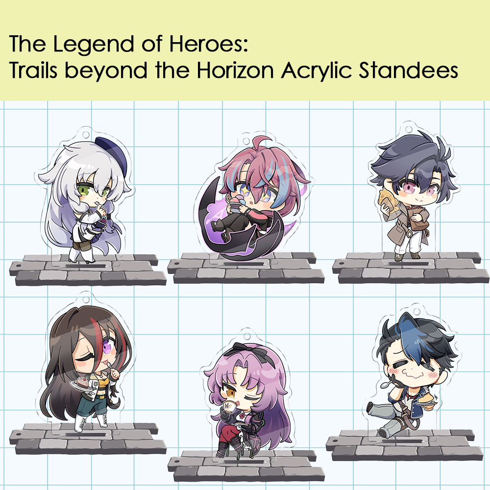 (PRE-ORDER) The Legend of Heroes: Trails beyond the Horizon Acrylic Standees