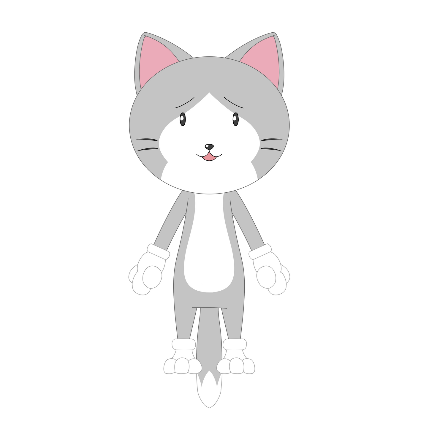 (PRE-ORDER) Posable Mishy Plushie (Mascot Costume Ver.)