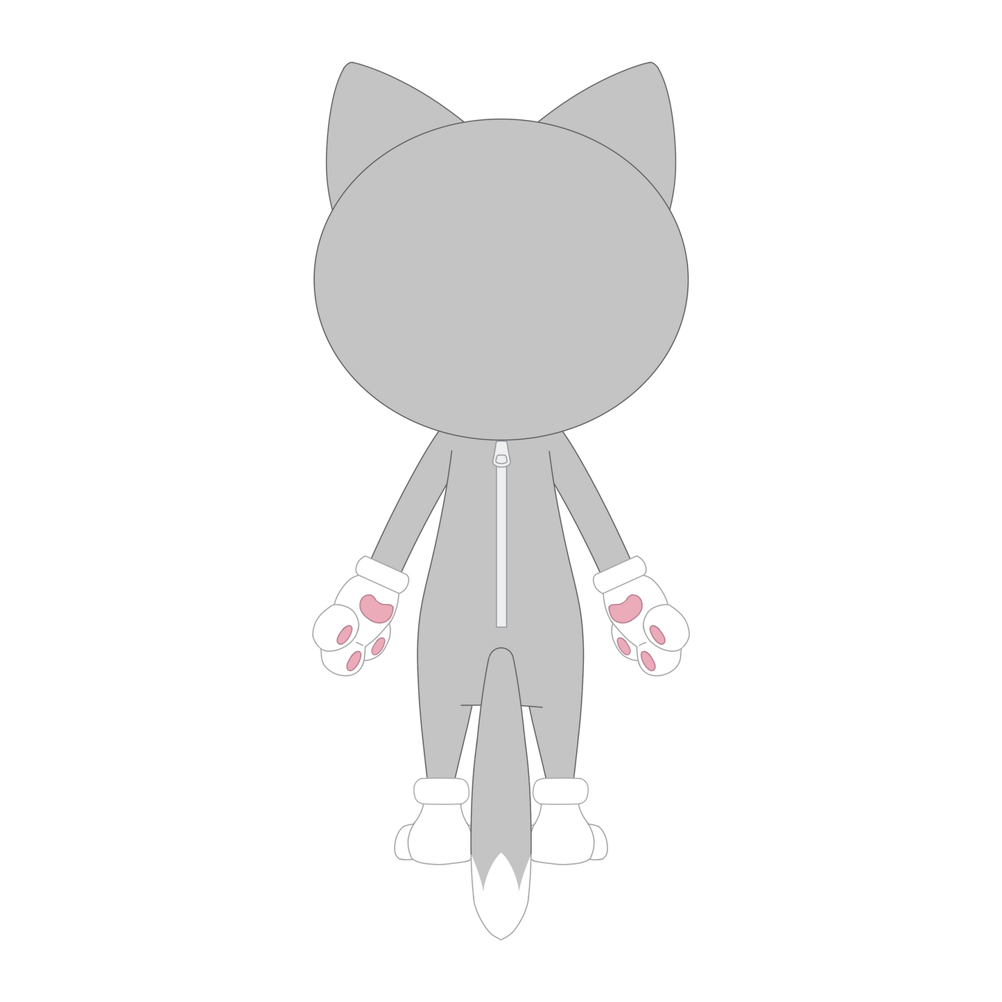 (PRE-ORDER) Posable Mishy Plushie (Mascot Costume Ver.)