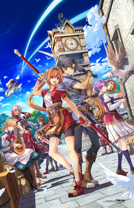 The Legend of Heroes: Trails in the Sky Liberl Saga Official 11x17 Art Prints