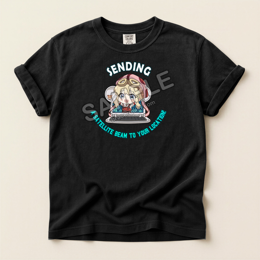 Trails Series Officially Licensed Tita Russell Satellite Beam T-Shirt