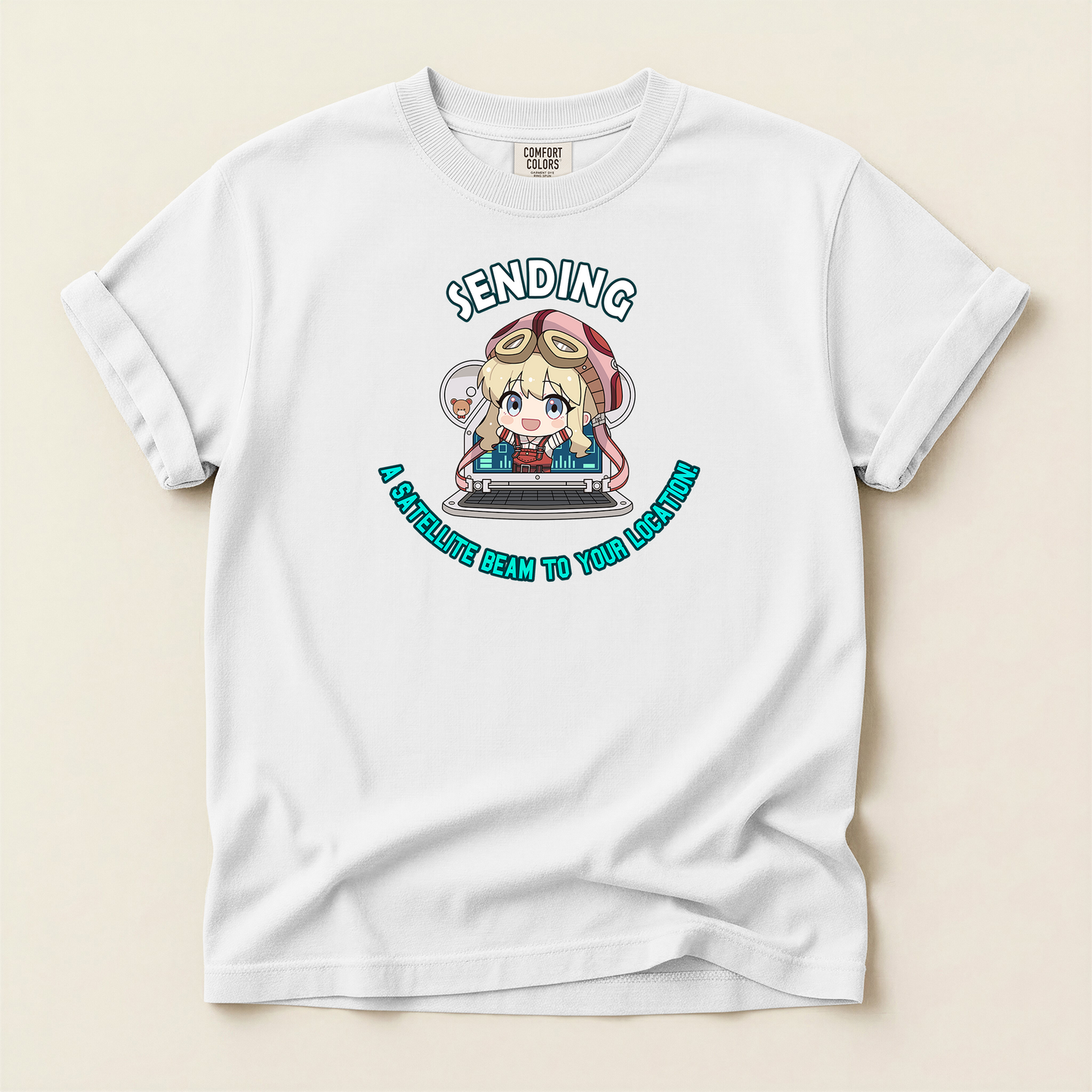 Trails Series Officially Licensed Tita Russell Satellite Beam T-Shirt