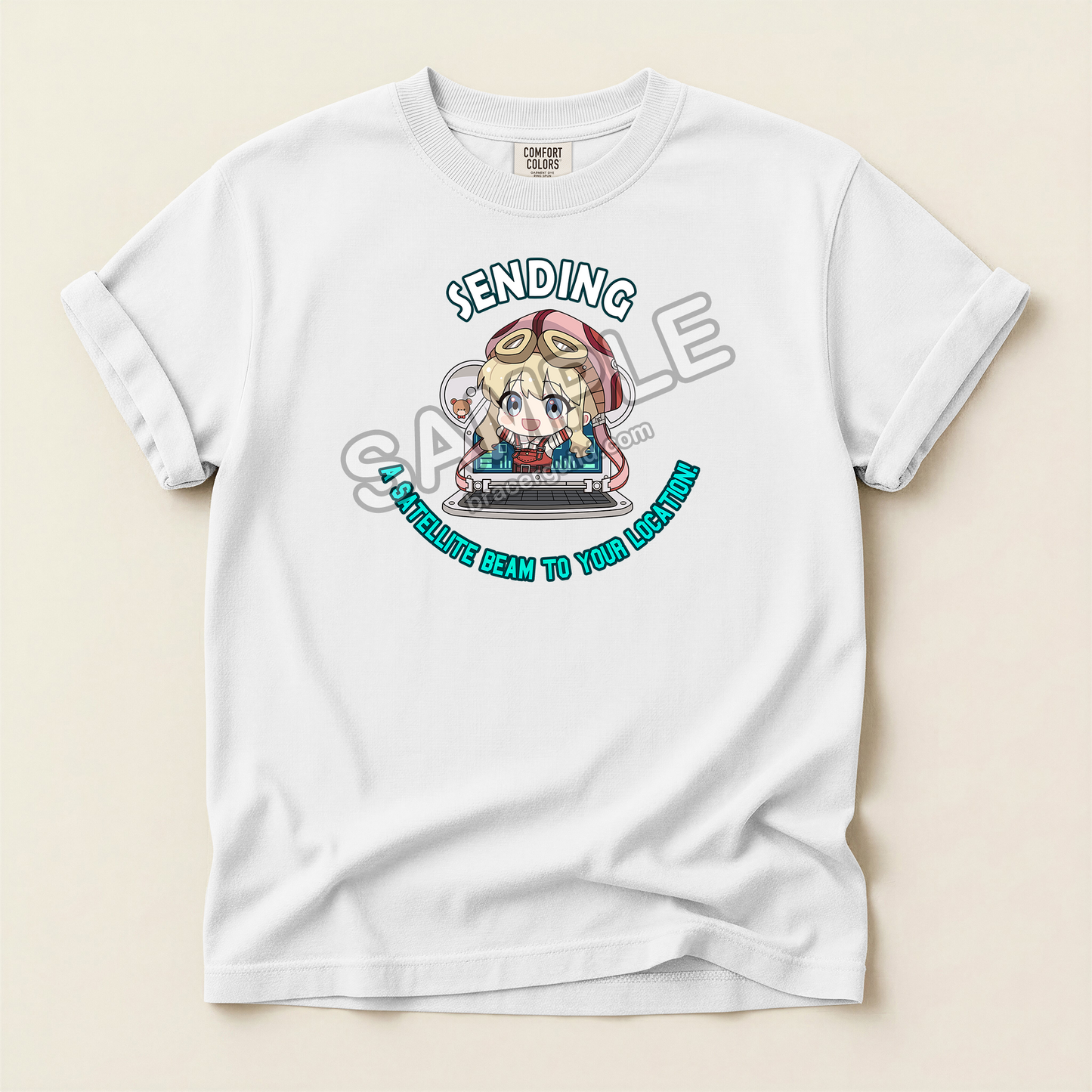 Trails Series Officially Licensed Tita Russell Satellite Beam T-Shirt