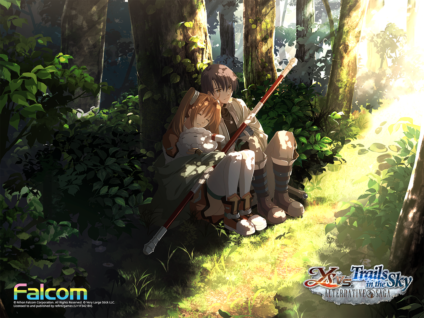 In the Forest - Ys vs. Trails in the Sky: Alternative Saga Official Art Print