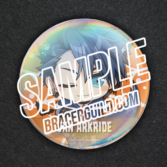 The Legend of Heroes: Trails Series Halloween Van Arkride Can Badge