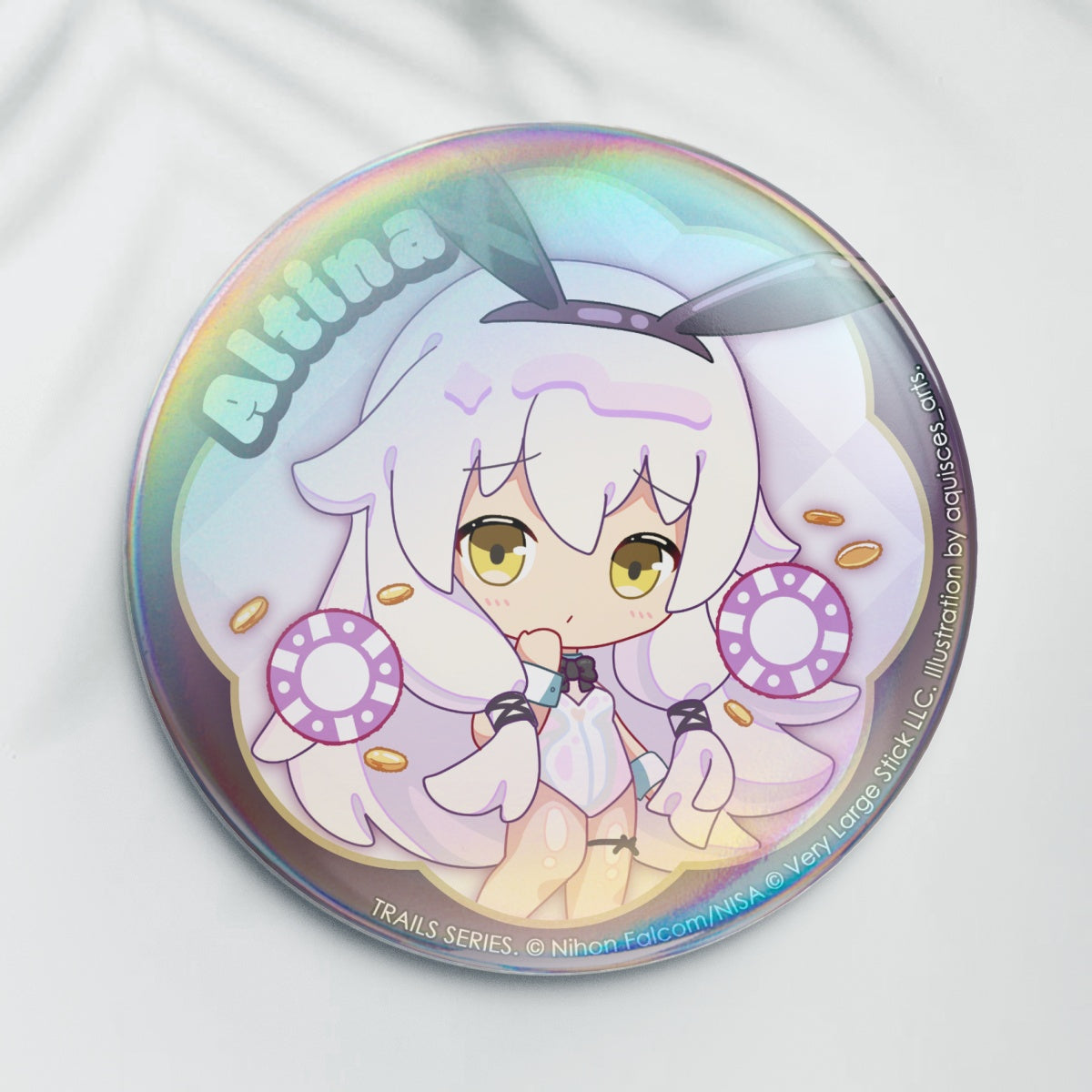 (PRE-ORDER) The Legend of Heroes: Trails beyond the Horizon -- Holographic Can Badge