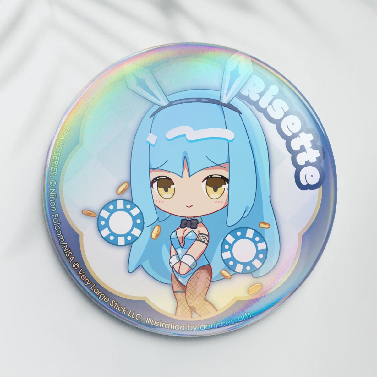 (PRE-ORDER) The Legend of Heroes: Trails beyond the Horizon -- Holographic Can Badge