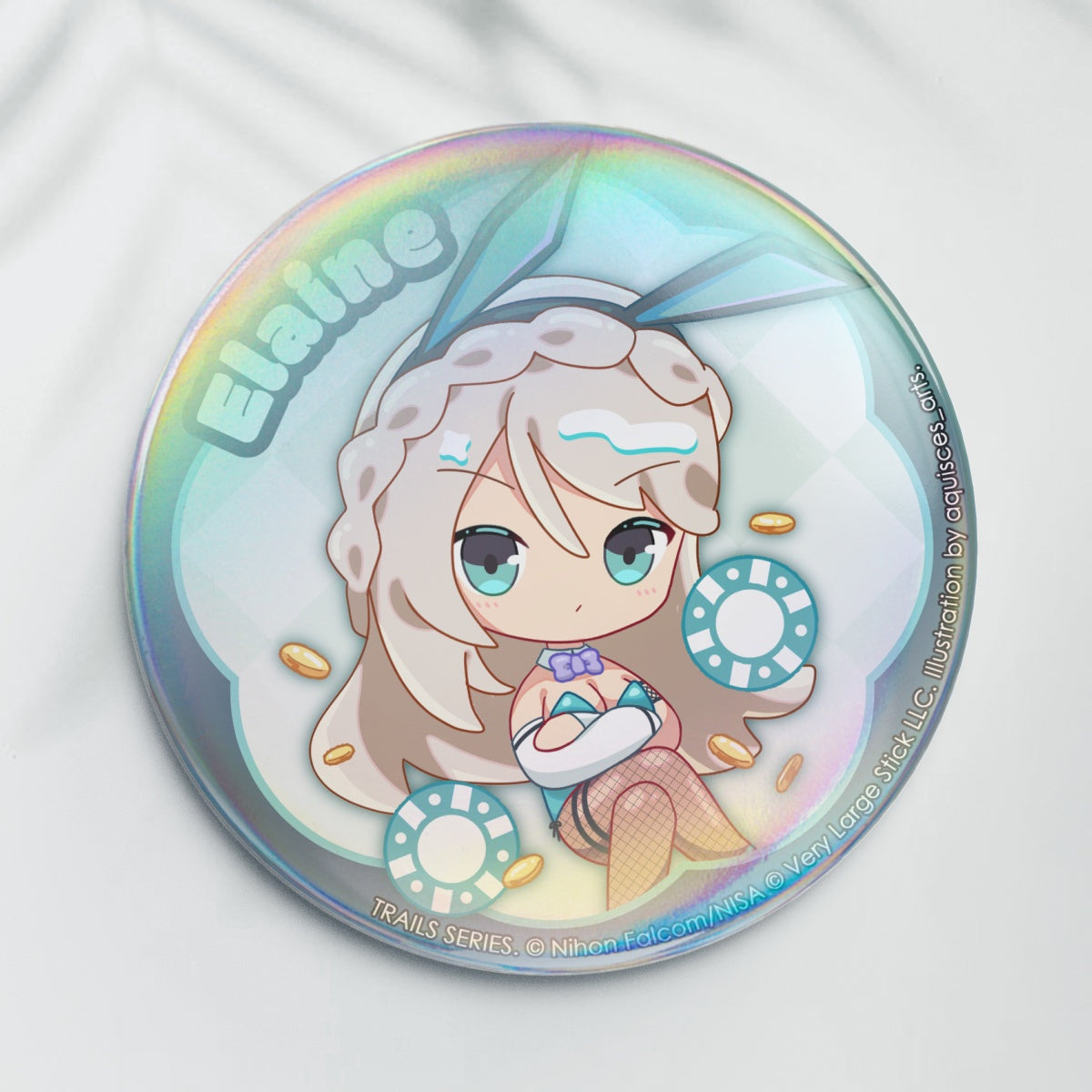 (PRE-ORDER) The Legend of Heroes: Trails beyond the Horizon -- Holographic Can Badge