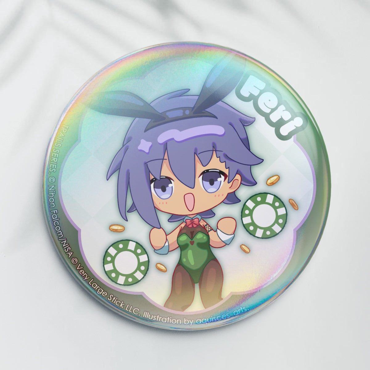 (PRE-ORDER) The Legend of Heroes: Trails beyond the Horizon -- Holographic Can Badge