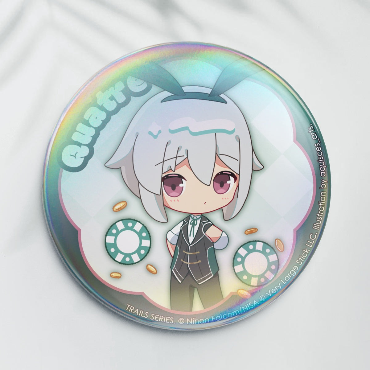 (PRE-ORDER) The Legend of Heroes: Trails beyond the Horizon -- Holographic Can Badge