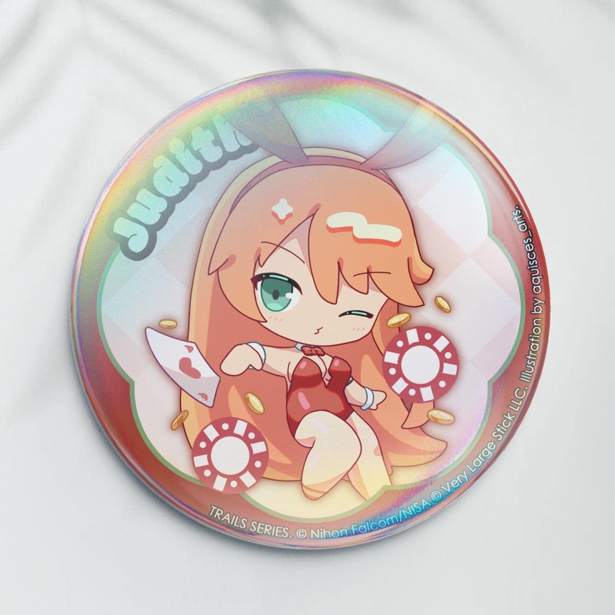 (PRE-ORDER) The Legend of Heroes: Trails beyond the Horizon -- Holographic Can Badge