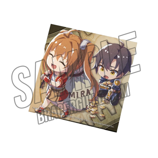 Trails in the Sky 1st Chapter Official Chibi Estelle Bright and Joshua Bright Finding Mira Coaster