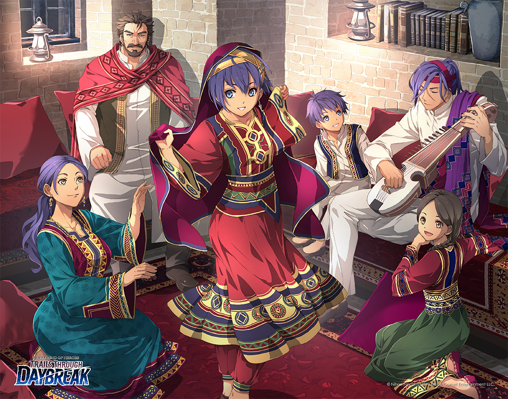 The Legend of Heroes: Trails through Daybreak 11x14 "Bonds of Family" Art Print