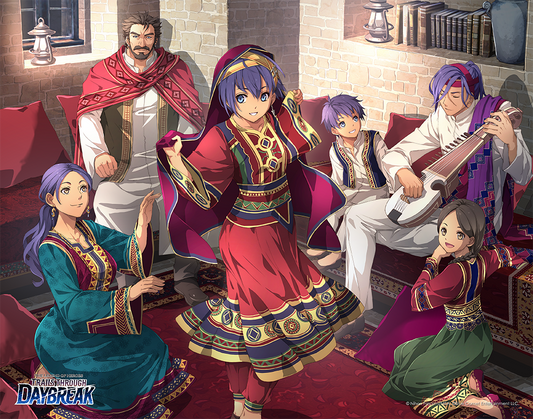 The Legend of Heroes: Trails through Daybreak 11x14 "Bonds of Family" Art Print