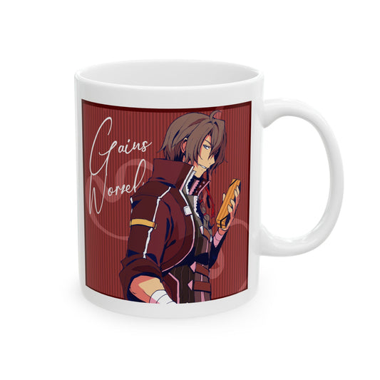 The Legend of Heroes: Trails of Cold Steel IV Valentine's Mug -- Gaius Worzel