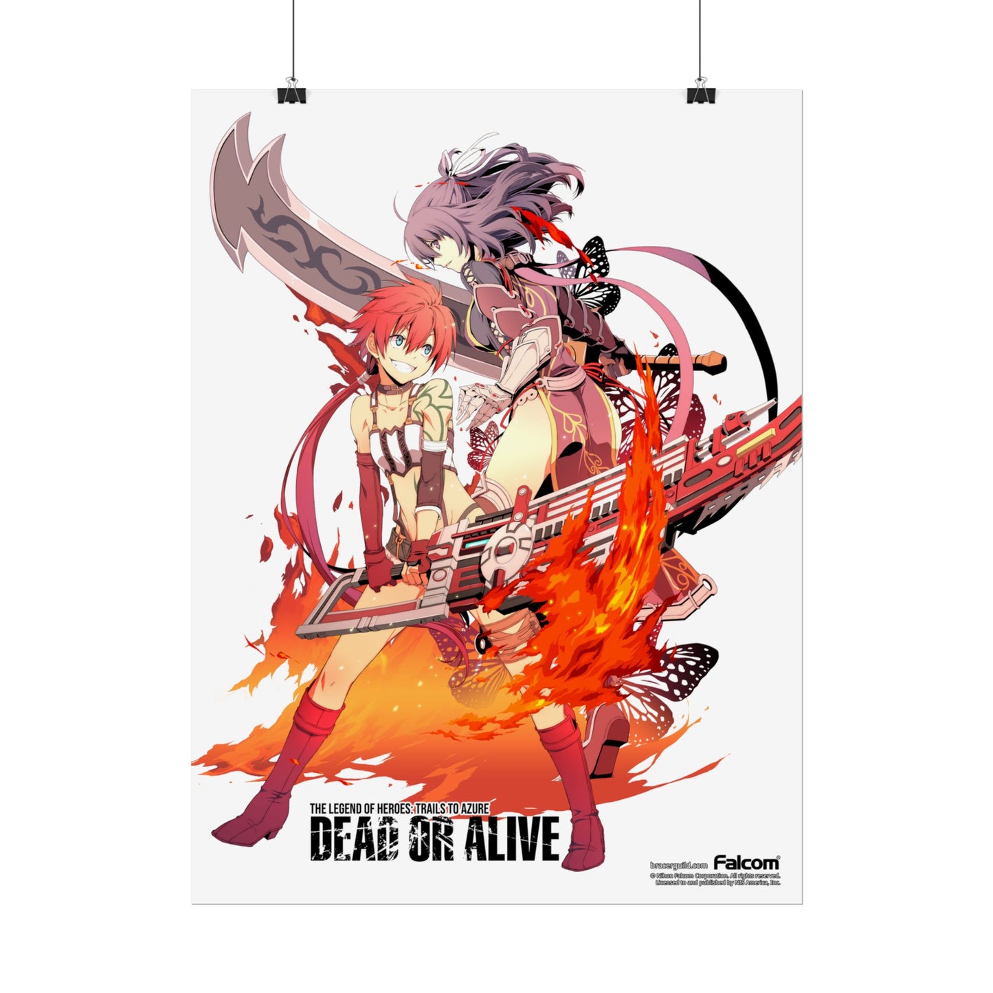 The Legend of Heroes: Trails to Azure -  Dead or Alive - Officially Licensed Premium Art Print