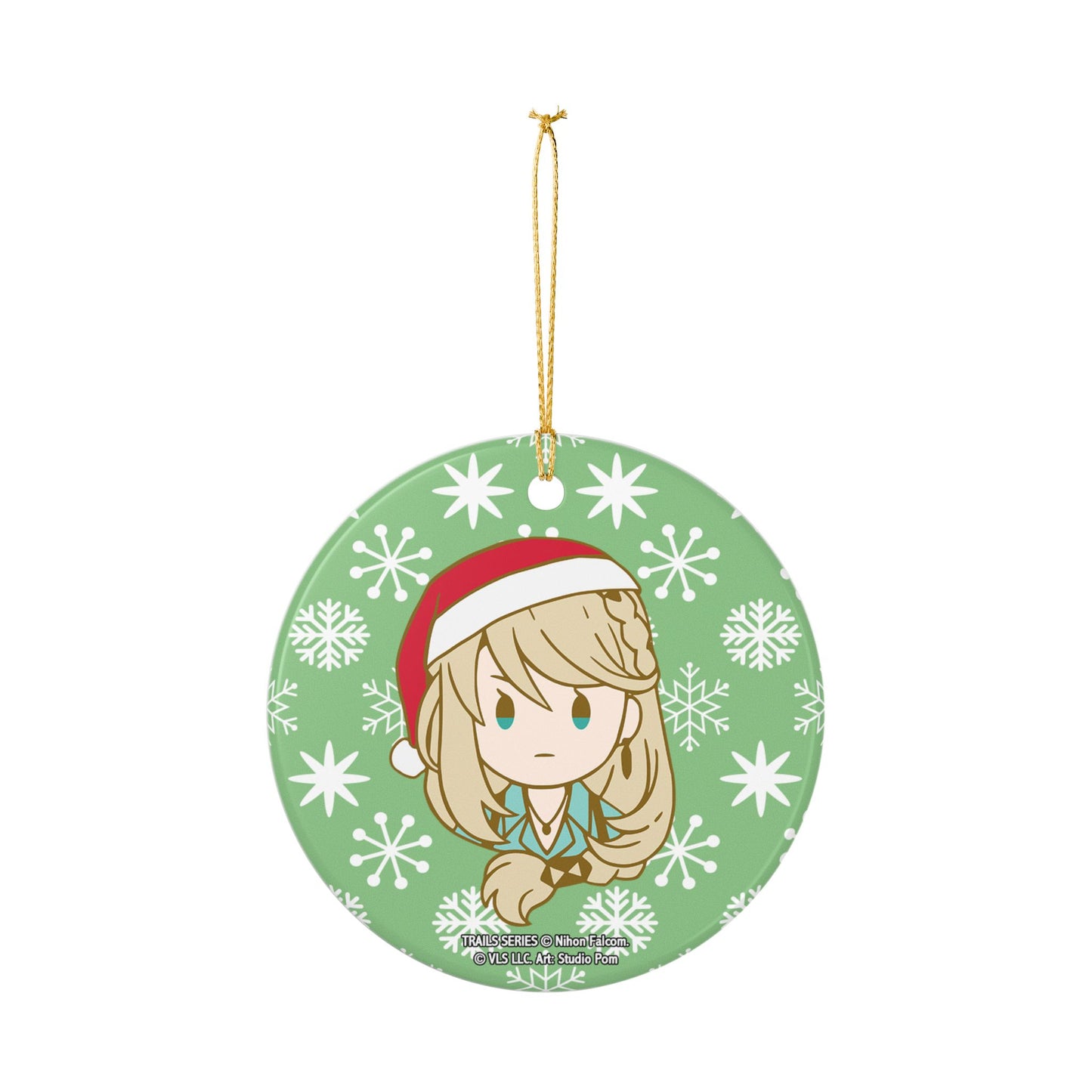 The Legend of Heroes: Trails beyond the Horizon Officially Licensed Christmas Ornament — Elaine Auclair