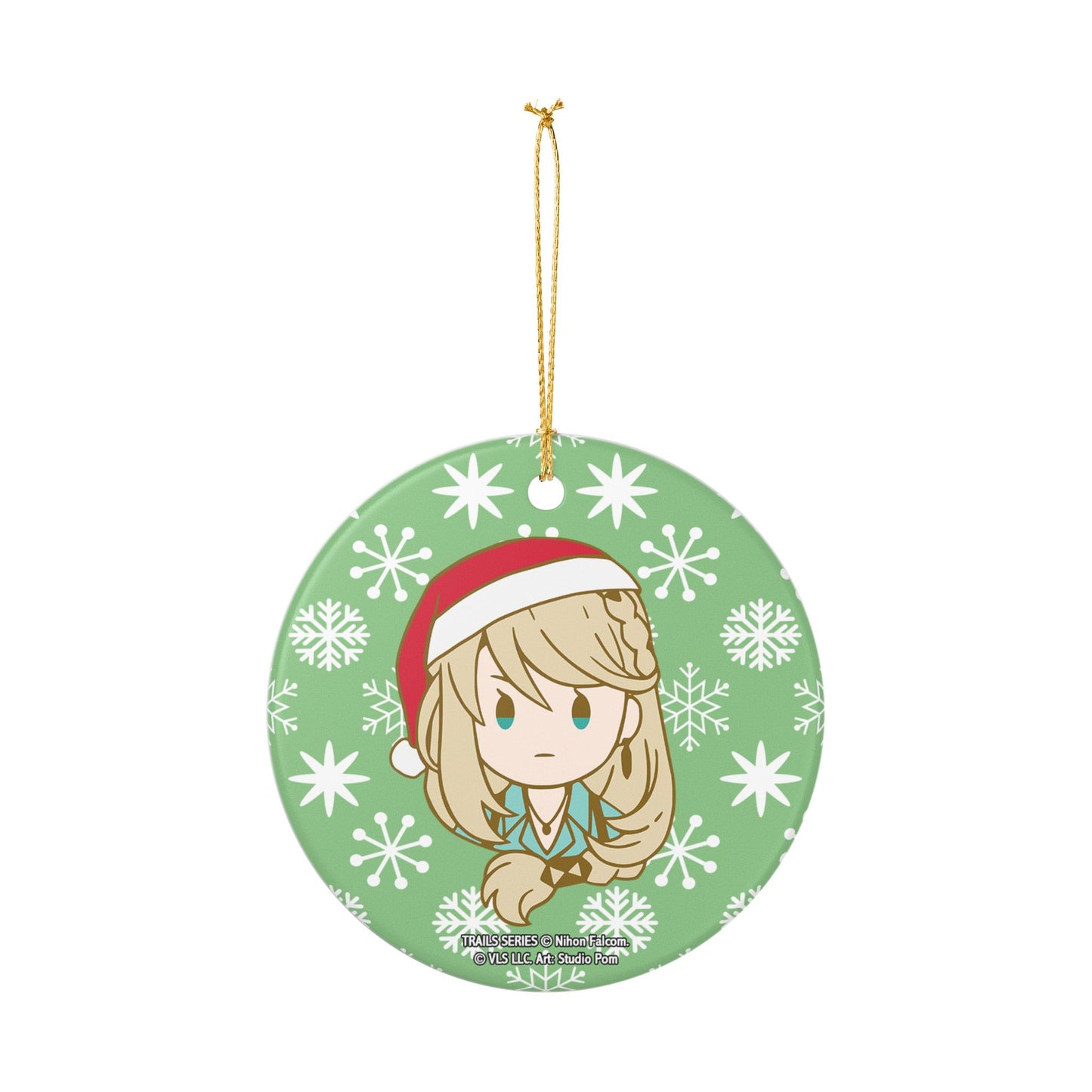 The Legend of Heroes: Trails beyond the Horizon Officially Licensed Christmas Ornament — Elaine Auclair