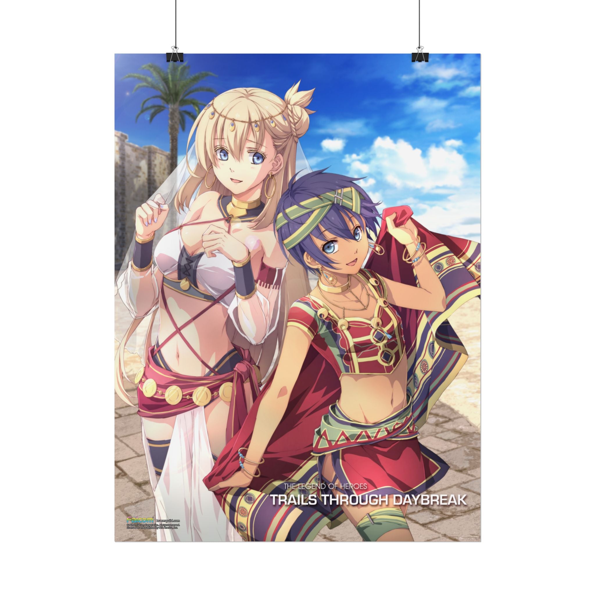 The Legend of Heroes: Trails through Daybreak - HOTSHOT: Agnès and Feri - Officially Licensed Premium Art Print