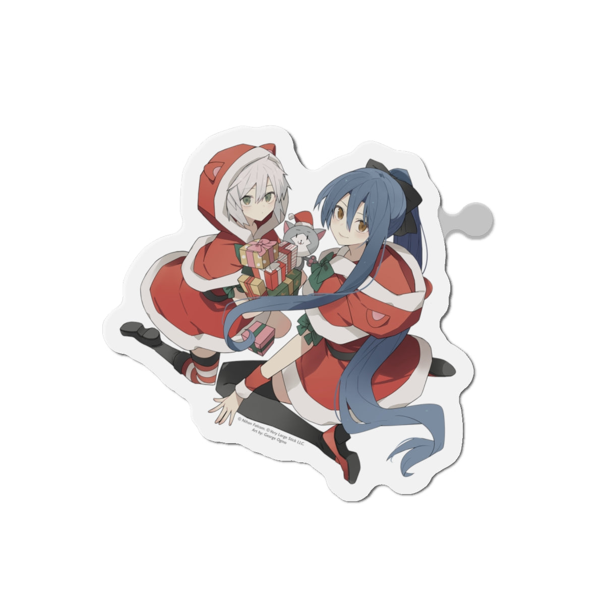 The Legend of Heroes Fridge Magnet - Santa FIe Clausell and Laura S. Arseid