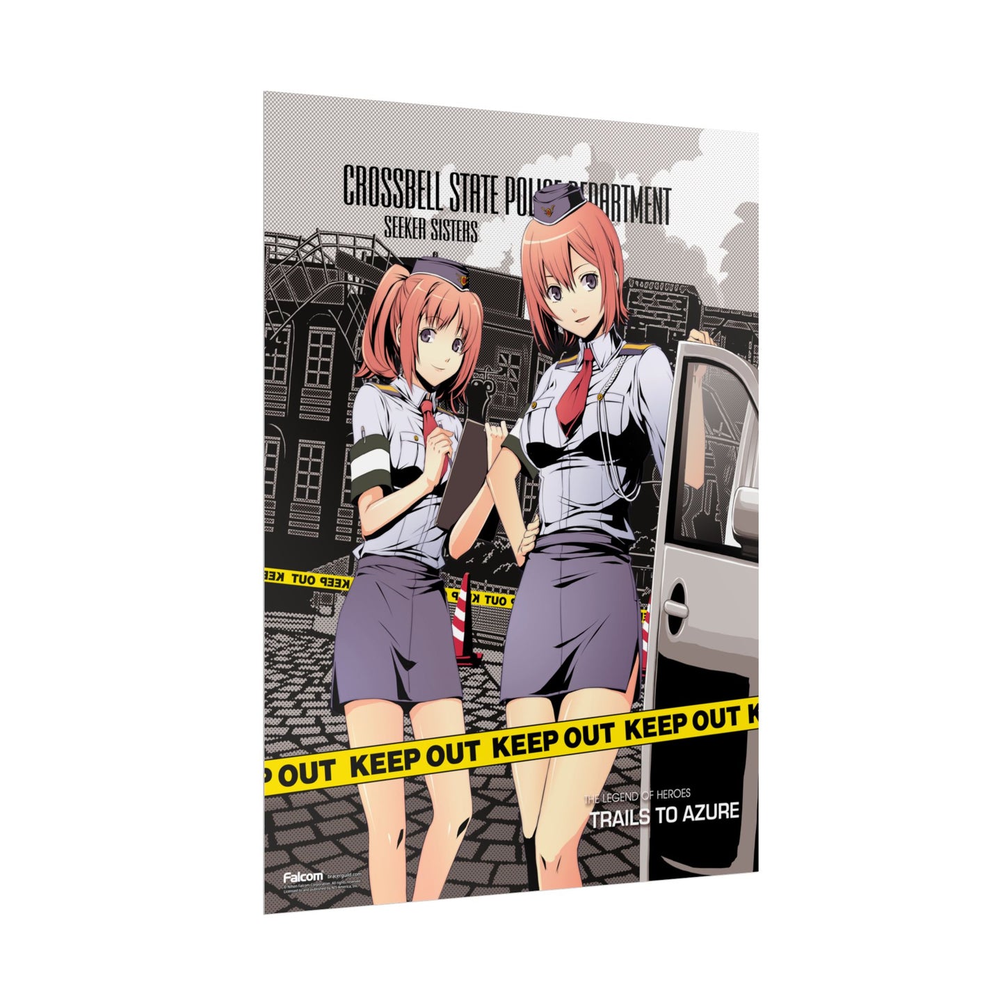 The Legend of Heroes: Trails to Azure -  Crossbell Road Safety Month with the Seeker Sisters - Officially Licensed Premium Art Print