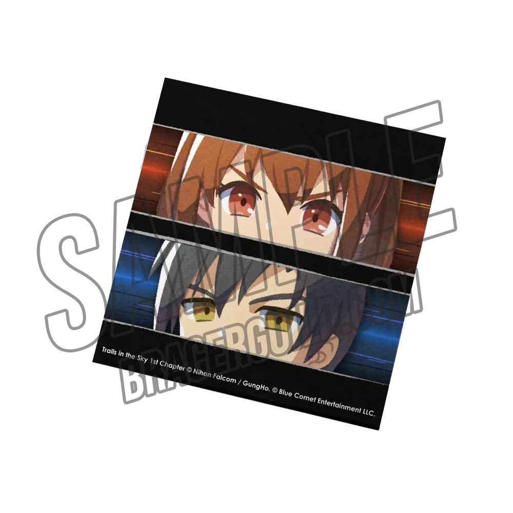 Trails in the Sky 1st Chapter Official Chibi Estelle Bright and Joshua Bright Attack Coaster