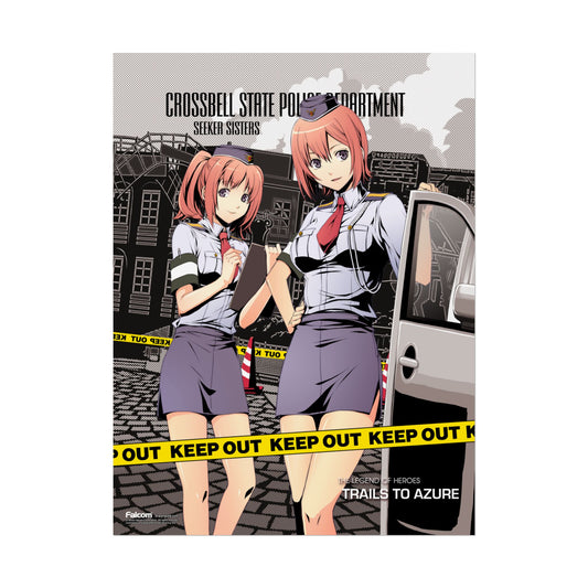 The Legend of Heroes: Trails to Azure -  Crossbell Road Safety Month with the Seeker Sisters - Officially Licensed Premium Art Print