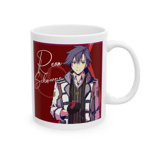 The Legend of Heroes: Trails of Cold Steel IV Valentine's Mug -- Rean Schwarzer