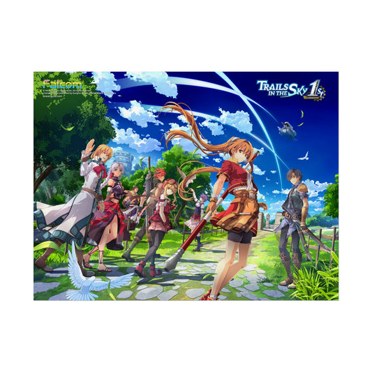 Trails in the Sky 1st Chapter - Key Art - Officially Licensed Premium Art Print