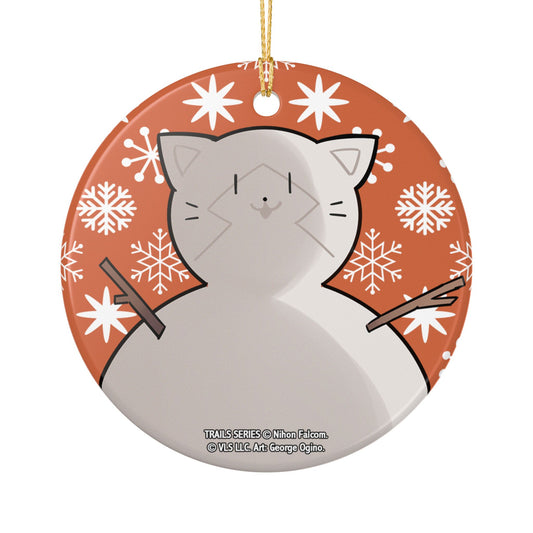 The Legend of Heroes: Trails to Azure Officially Licensed Christmas Ornament — Mishy Snowman