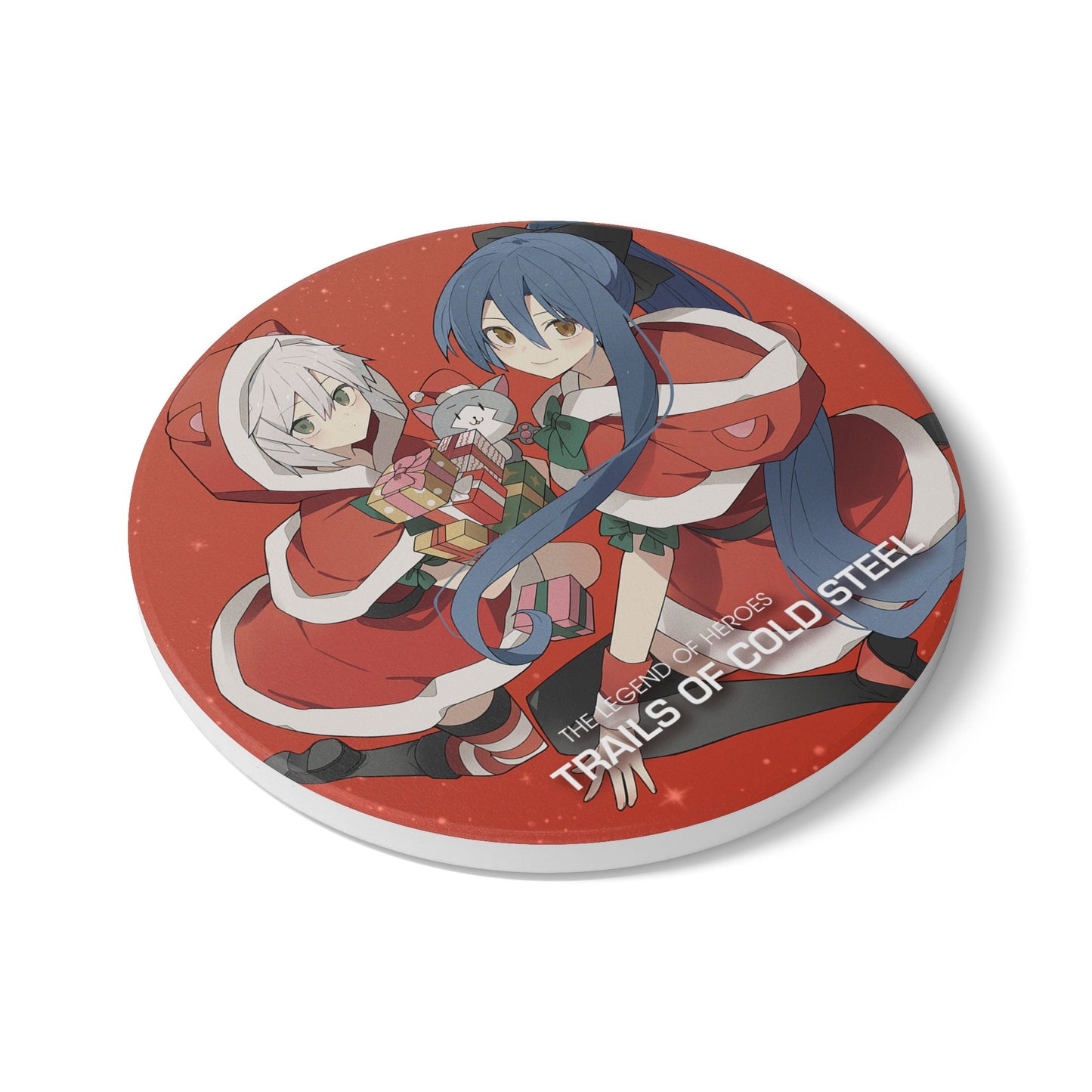 The Legend of Heroes: Trails of Cold Steel Officially Licensed Christmas Coaster — Fie Claussell, Laura S. Arseid, and Mishy
