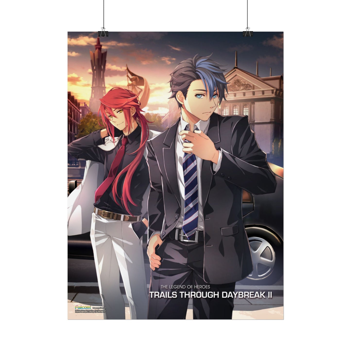 The Legend of Heroes: Trails through Daybreak II - HOTSHOT: Van and Aaron - Officially Licensed Premium Art Print
