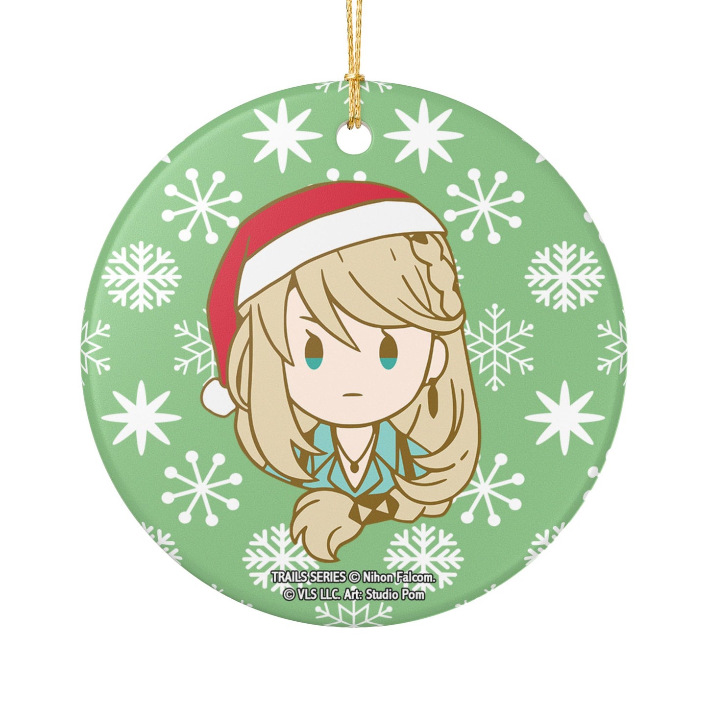 The Legend of Heroes: Trails beyond the Horizon Officially Licensed Christmas Ornament — Elaine Auclair