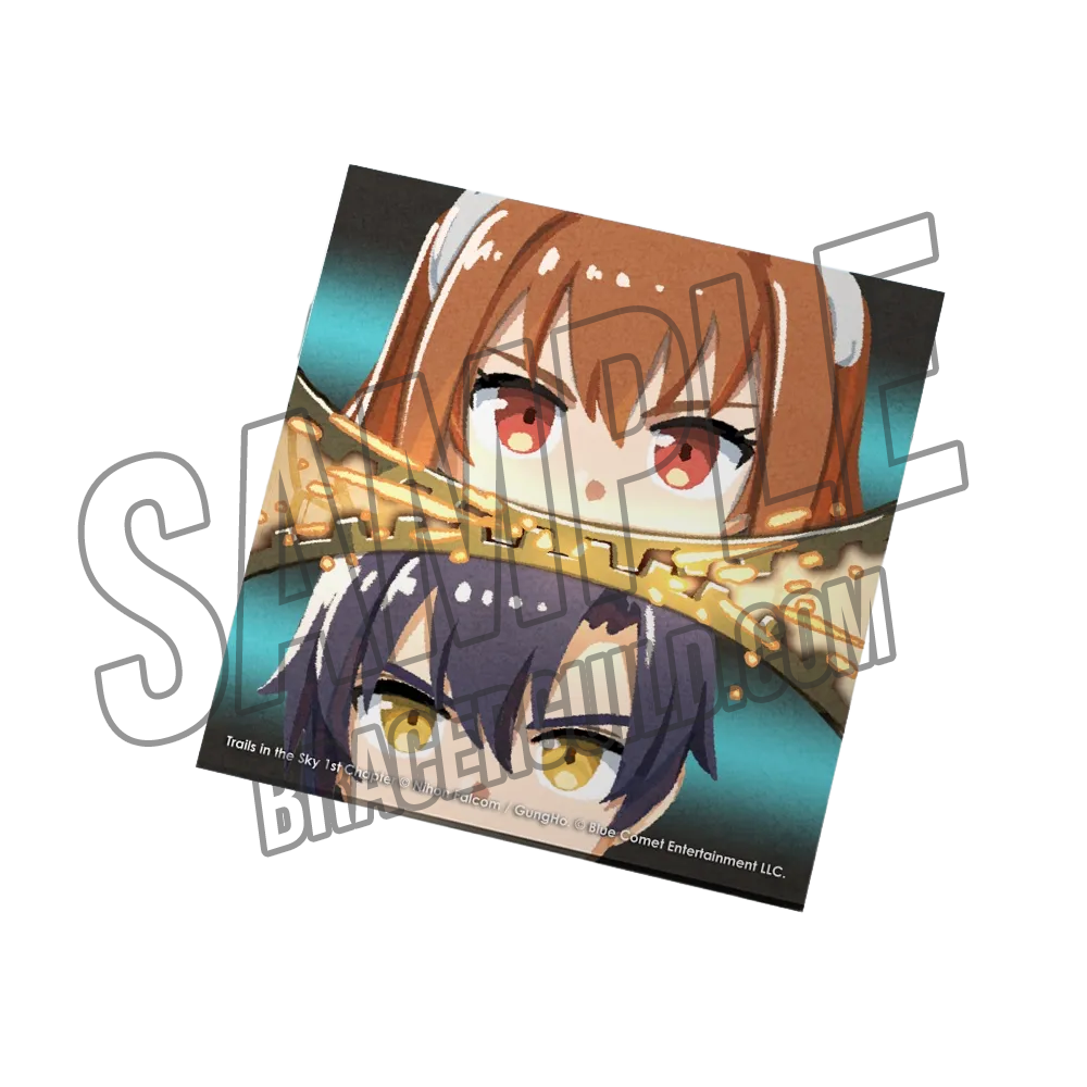 Trails in the Sky 1st Chapter Official Chibi Estelle Bright and Joshua Bright Attack 2 Coaster