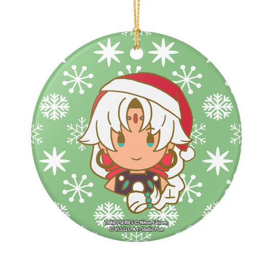 Trails in the Sky 1st Chapter Officially Licensed Christmas Ornament — Scherazard Harvey