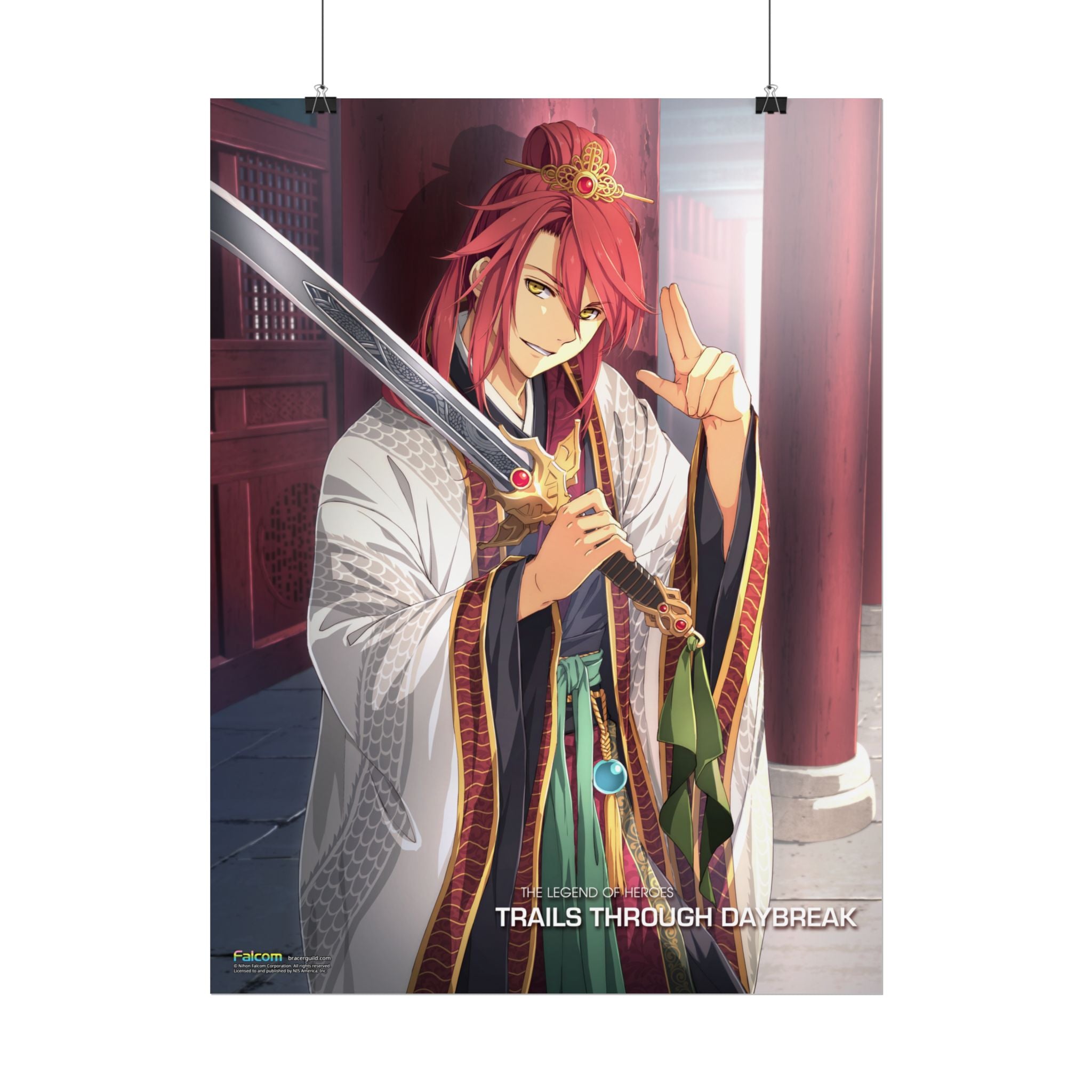 The Legend of Heroes: Trails through Daybreak - HOTSHOT: Aaron - Officially Licensed Premium Art Print