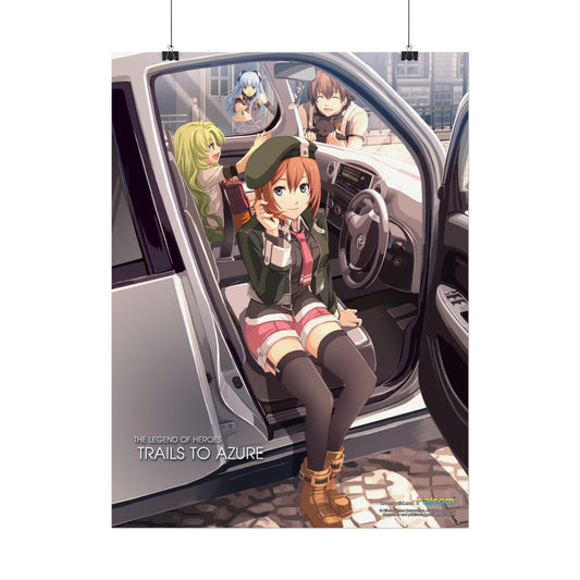 The Legend of Heroes: Trails to Azure -  Departing for Sunday School - Officially Licensed Premium Art Print