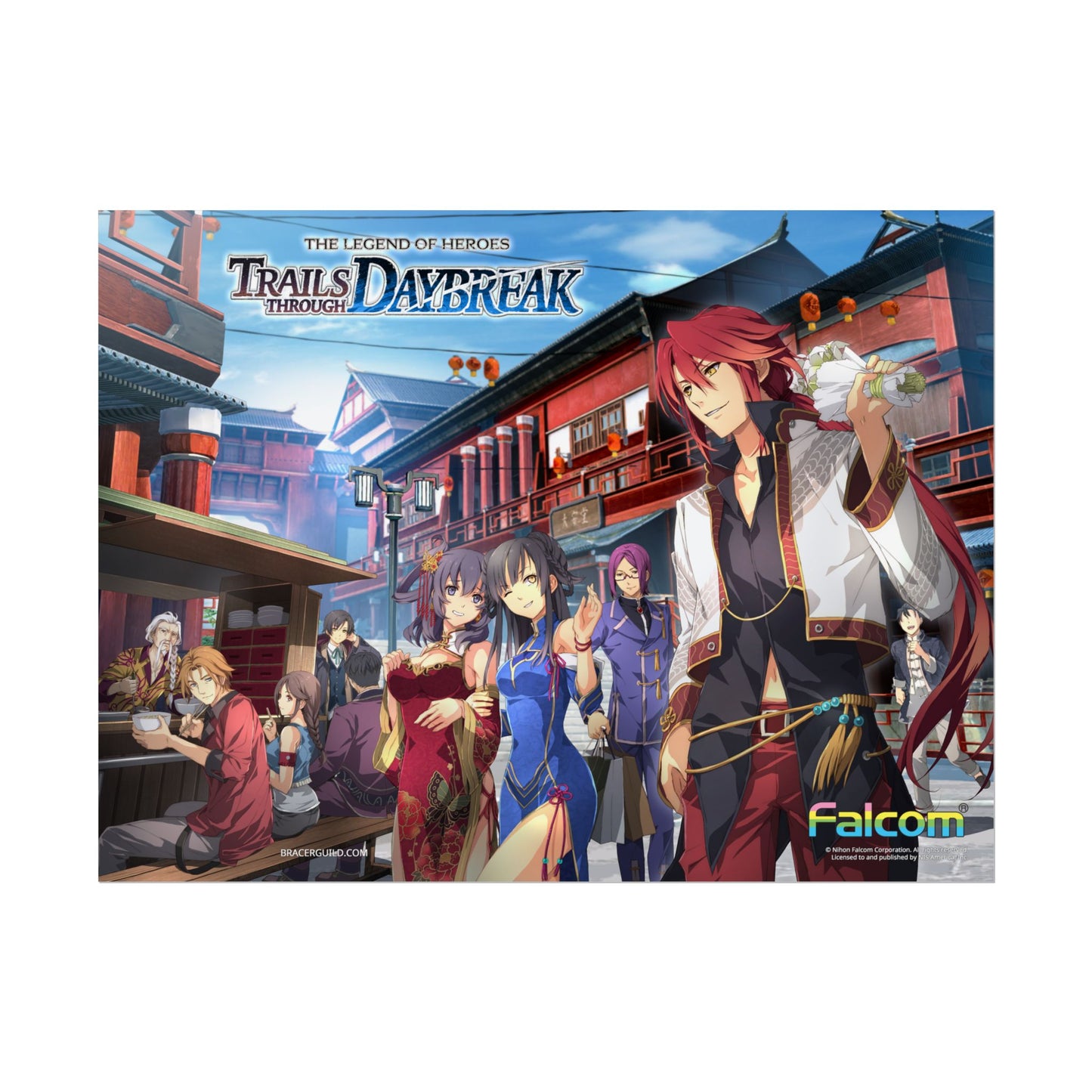 The Legend of Heroes: Trails through Daybreak - Ending Art: On The Streets - Officially Licensed Premium Art Print