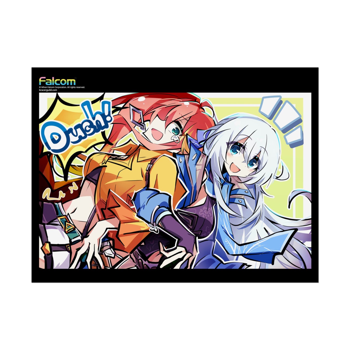 The Legend of Heroes: Trails beyond the Horizon - Judith and Shizuna Stretch - Officially Licensed Premium Art Print