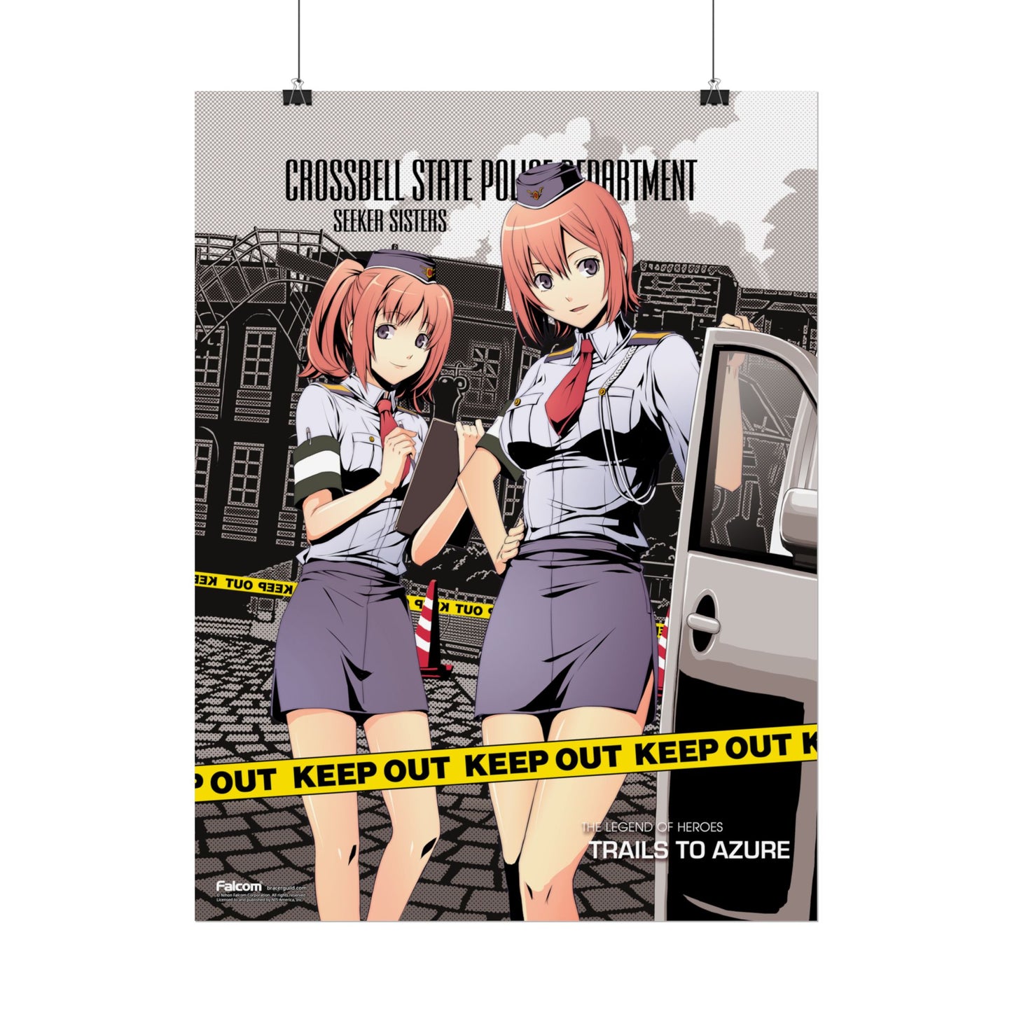 The Legend of Heroes: Trails to Azure -  Crossbell Road Safety Month with the Seeker Sisters - Officially Licensed Premium Art Print